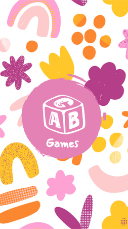 Games Shop Ad Instagram Highlight Cover – шаблон для дизайну
