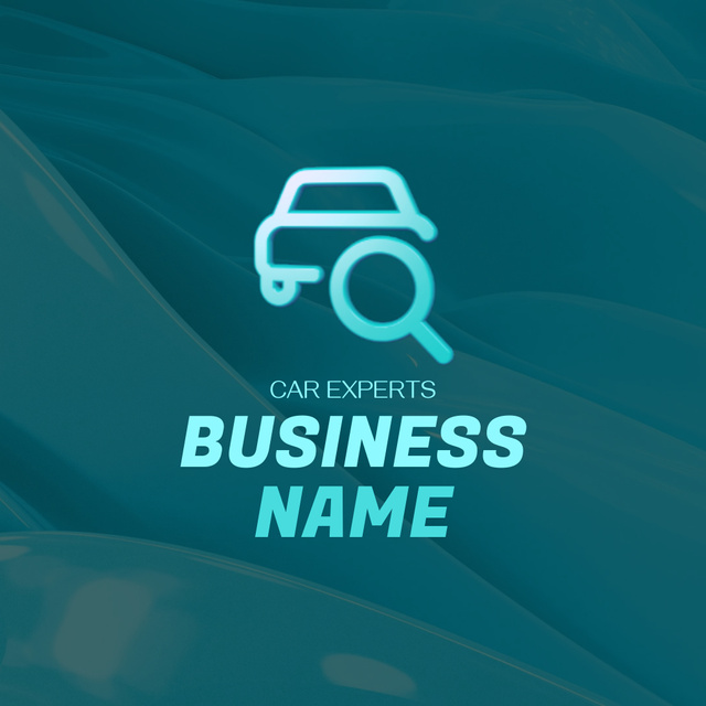 Attentive Automobile Maintenance Service Offer Animated Logo Πρότυπο σχεδίασης