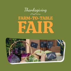 Affordable Thanksgiving Fair With Ripe Vegetables