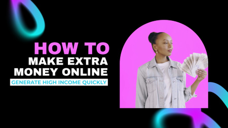 Platilla de diseño Vlog about Extra Money Making YouTube intro
