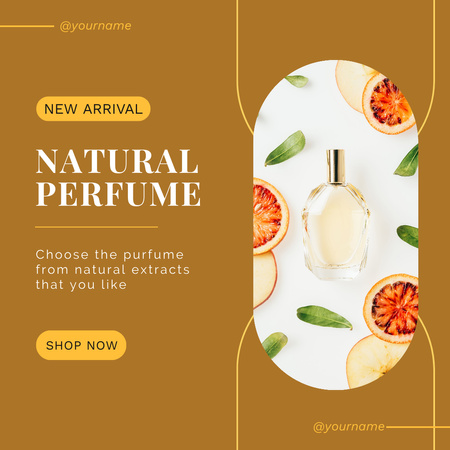 Sale of Natural Fragrance Instagram Design Template