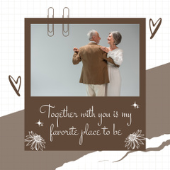 Cute Love Story of Senior Couple