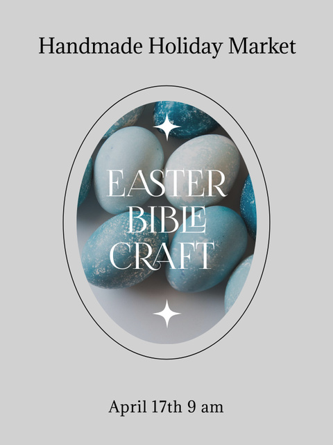 Prepare for a Joyful Easter Holiday Extravaganza Poster US Πρότυπο σχεδίασης