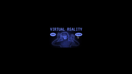 Template di design realtà virtuale promozione canale Youtube