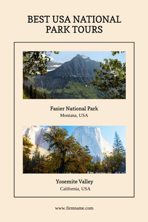 Designvorlage Travel Tour Offer für Postcard 4x6in Vertical
