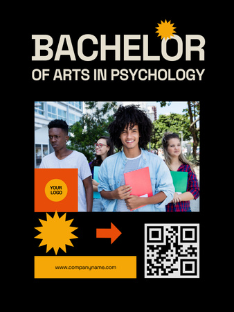 College Apply Announcement Poster US tervezősablon