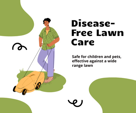 Lawn services Facebook Design Template