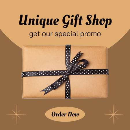 Modèle de visuel Gift Shop Promotion - Instagram