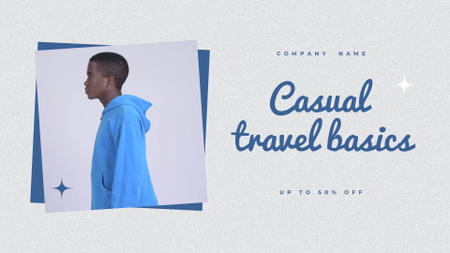 Travel Clothing Sale Offer Full HD video – шаблон для дизайна