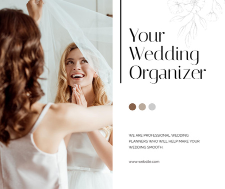 Wedding Organizer Offer Facebook Design Template