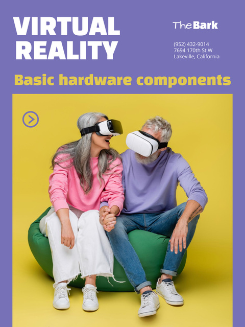 Basic Hardware for VR Poster 36x48in Design Template