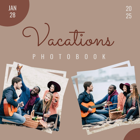 Vacations Photo Book Photo Book – шаблон для дизайна