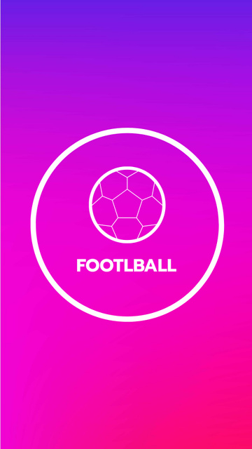 Professional Sports outline icons Instagram Highlight Cover Šablona návrhu