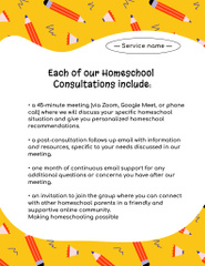 Homeschooling Consultation Services