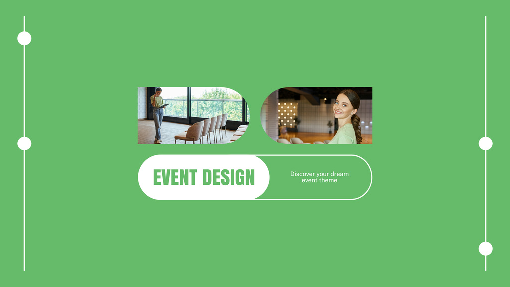 Event Design and Planning Services Youtubeデザインテンプレート