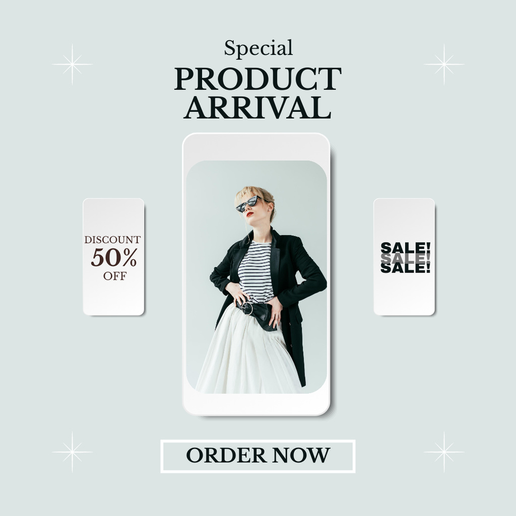 Offer Discount on New Collection Instagram Design Template