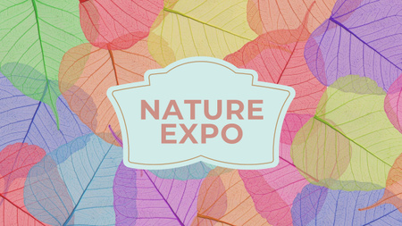 Designvorlage Nature Expo Annoucement für Youtube