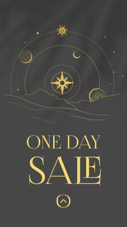 Modèle de visuel One Day Sale Announcement - Instagram Story