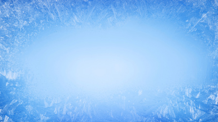 Platilla de diseño Blue Gradient Ice Pattern Zoom Background