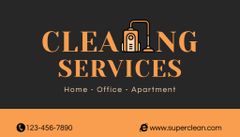 Deep Cleaning Services Offer With Vacuum Cleaner