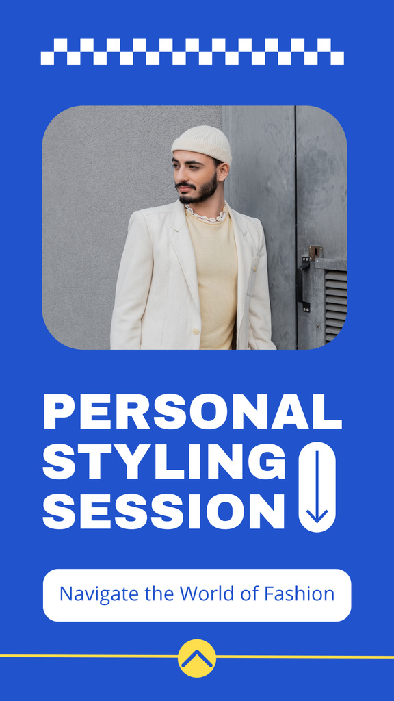 Designvorlage Personal Styling Session für Instagram Story