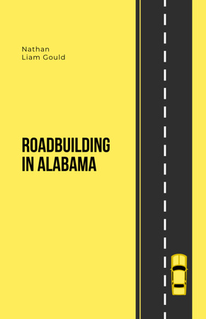 Alabama Road Construction Guide Booklet 5.5x8.5in – шаблон для дизайну