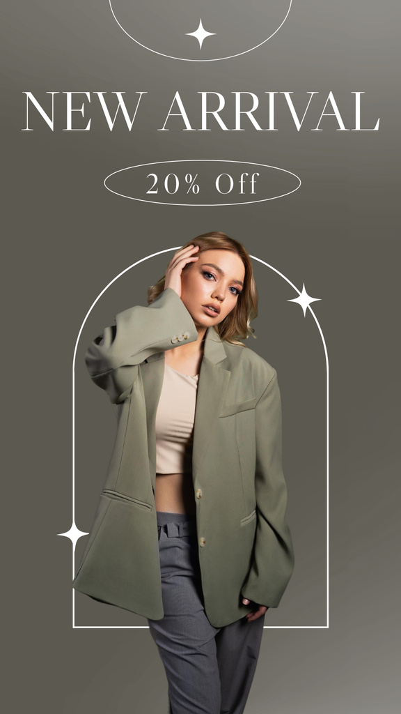 Ontwerpsjabloon van Instagram Story van Fashion Sale Discount Offer