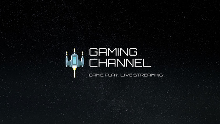 Game Play Live Streaming Youtube Design Template