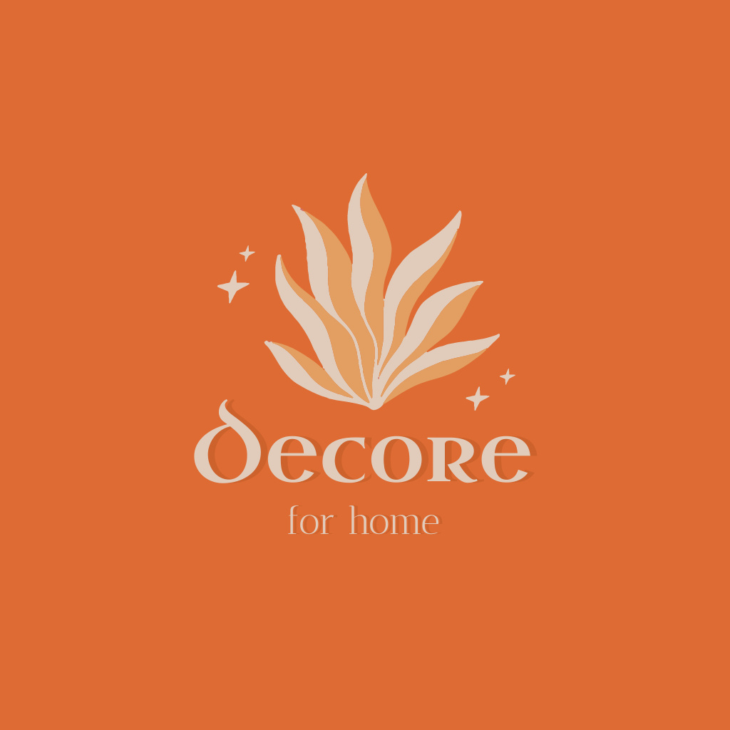 Szablon projektu Decor for Home Offer Logo