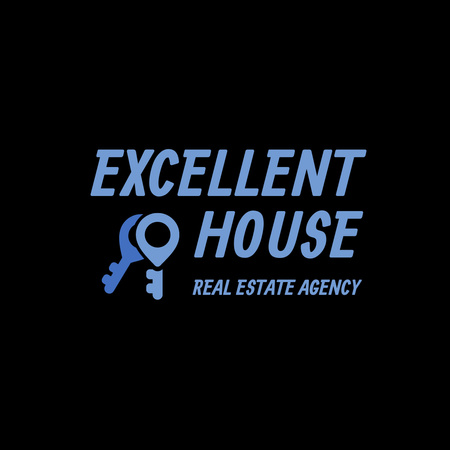 Plantilla de diseño de Customer-centric Real Estate Firm Service Promotion Animated Logo 