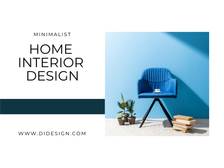 Modèle de visuel Interior Design Project Introduction - Presentation