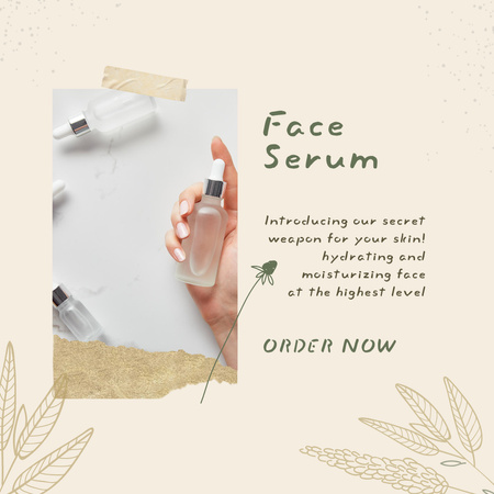 Template di design Natural Skincare Products Offer Instagram