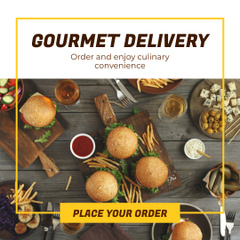 Gourmet Meals Delivery From Fast Restaurant