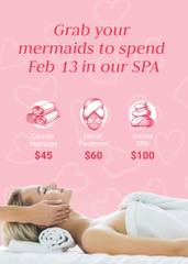 SPA Salon Services Offer on Galentine's Day