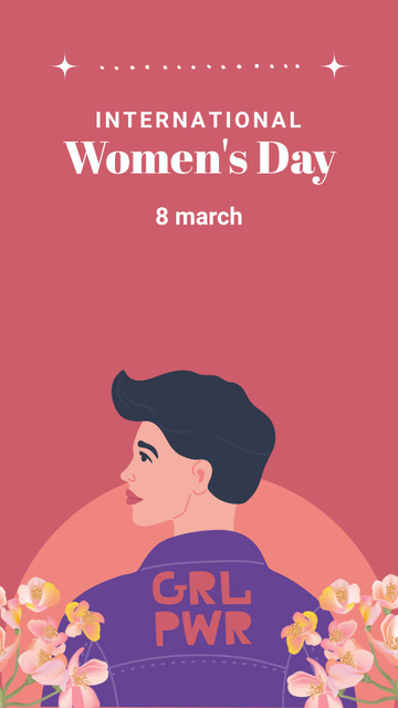 International Women's Day Celebration Instagram Story Design Template