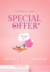 Cocktail Club Special Offer Ad