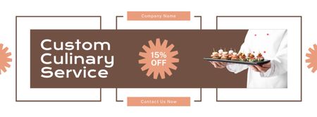 Catering Facebook cover Design Template