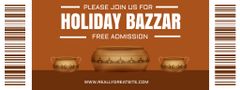 Holiday Bazaar With Pottery Announcement