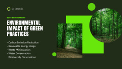 Offer Eco-Friendly Solution Package for Business with Green Forest