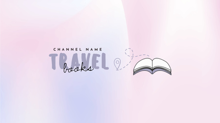 Inspiration for Reading Travel Books Youtube Πρότυπο σχεδίασης