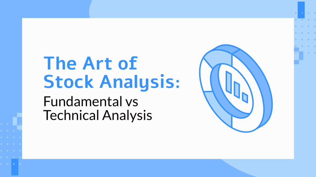 Modèle de visuel Stock Trading Analysis - Presentation Wide