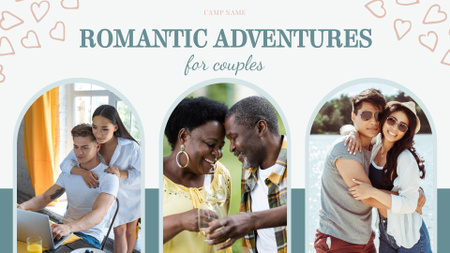 Romantic Holiday Destinations for Couples Full HD video Modelo de Design