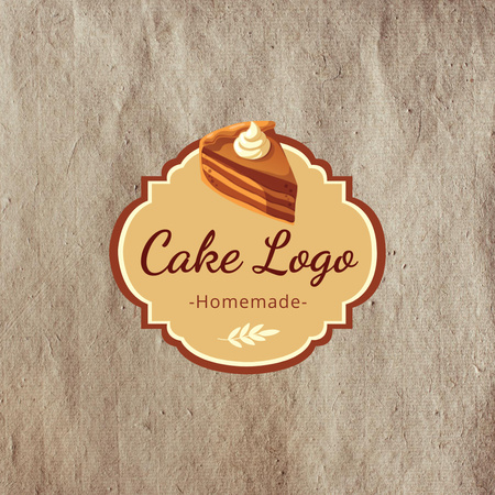 Heavenly Pastries That Melt in Your Mouth Logo Design Template