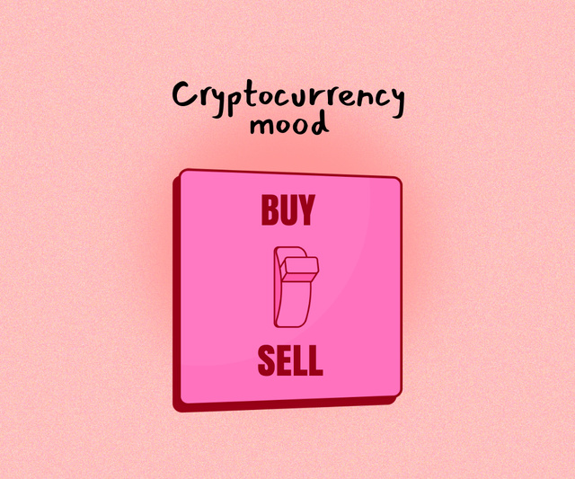 Funny Joke about Cryptocurrency Large Rectangleデザインテンプレート