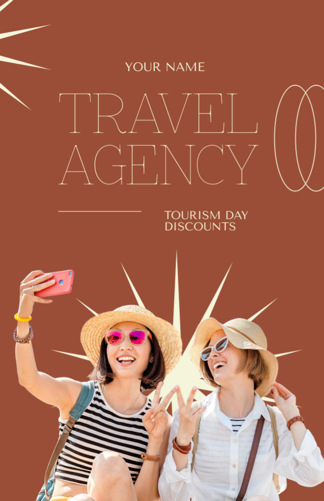 Awesome Travel Assistance Agency Offer Flyer 5.5x8.5in Design Template