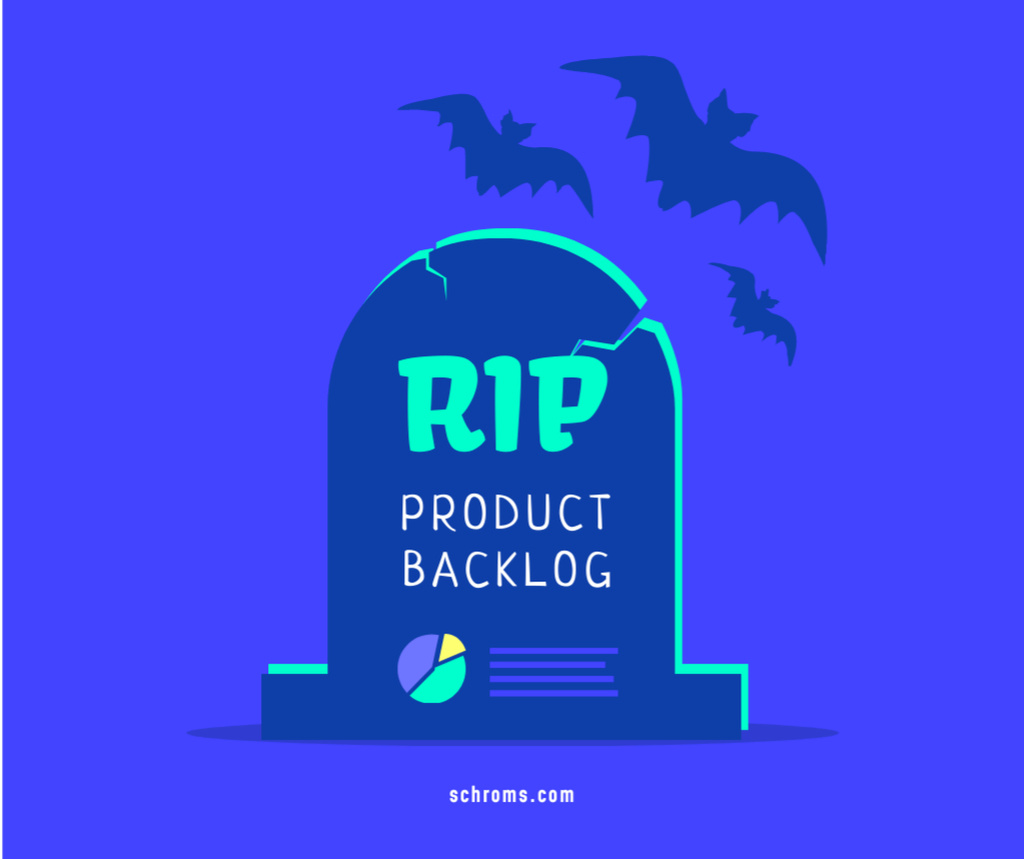Template di design Funny Joke about Product Backlog Facebook