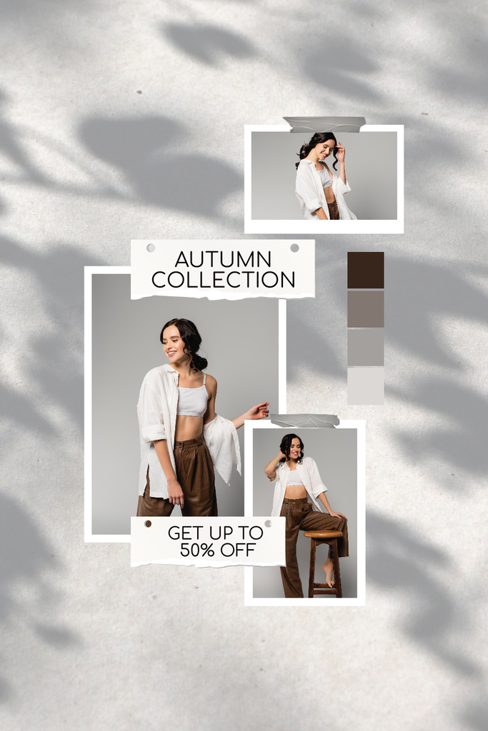 Female Clothing Fall Collection Pinterest – шаблон для дизайну