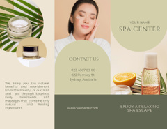 Spa Service Offer with Asian Woman