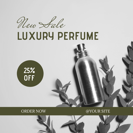 New Sale of Luxury Perfume Instagram Design Template