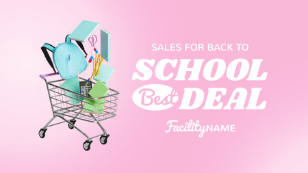 Template di design Back to School Special Offer Full HD video